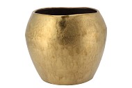 AMARAH GOLD POT SPHERE SHADED 25,5X22CM