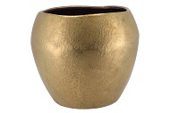 AMARAH GOLD POT SPHERE SHADED 29X25,5CM