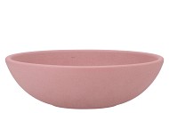VINCI PINK BOWL LOW 30X9CM NM