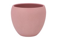 VINCI PINK FLOWER POT 22X19CM