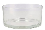 GLAS SCHAAL CILLINDER 21X10CM