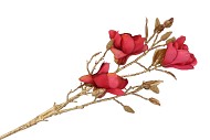 SILK MAGNOLIA GOLD FUCHSIA 77CM