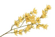 SILK CLEMATIS TAK YELLOW 63CM