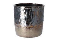 IRON STONE METAL POT 24X23CM