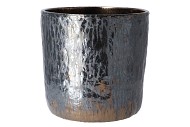 IRON STONE METAL POT 30X28CM NM