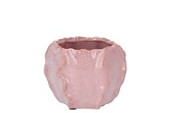 TIRANA LIGHT PINK POT 13X10CM