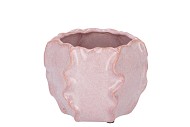 TIRANA LIGHT PINK POT 14X11CM