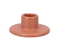 ST TROPEZ NUDE MATT CANDLE HOLDER CROWN 7X3CM
