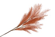 SILK PLUME BRANCH COGNAC 100CM