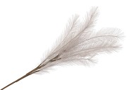 SILK PLUME BRANCH SILVERGREY 72CM