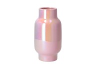DAIRA PEARL PINK VASE 10X19CM