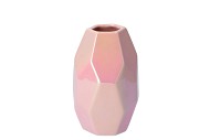 DAIRA PEARL PINK VASE 10X16CM