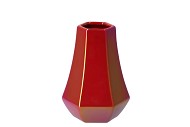 DAIRA PEARL CERISE VASE 11X10X16CM