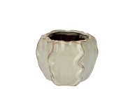 TIRANA LIGHT GREEN POT 13X10CM