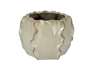 TIRANA LIGHT GREEN POT 17X13CM