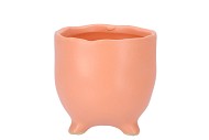 ST TROPEZ PEACH MAT POT 8X8CM