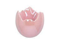 EASTER EGG PEARL PINK POT 13X13CM