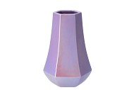 DAIRA PEARL LILAC VASE 14X21CM
