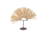BOHO STAAND STRAW NATUREL 10X28X27CM