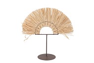 BOHO STAAND STRAW NATUREL 32X11X32CM