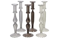 KARAKUM GREY CANDLE H ASS 9X35CM