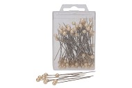 FLORISTRY PEARL PIN 60MM CHAMPAGNE P/100