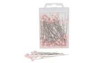 FLORISTRY PEARL PIN 60MM ROSE P/100 NM
