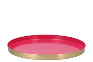 MARRAKECH K FUCHSIA PLATE 33X2CM