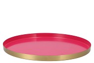 MARRAKECH K FUCHSIA PLATE 40X2CM