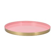 MARRAKECH K LIGHT PINK PLATE 33X2CM