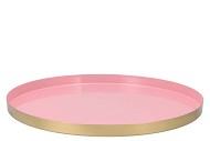 MARRAKECH K LIGHT PINK PLATE 40X2CM