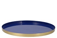 MARRAKECH K KINGS BLUE PLATE 40X2CM