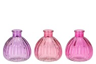 KARAKUM PRETTY PINK GLASS BOTTLE 9X9X10CM