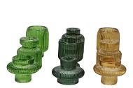 KARAKUM FOREST GREEN CANDLE H ASS