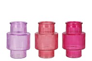 KARAKUM PRETTY PINK GLASS ASS P/1 20X31CM NM