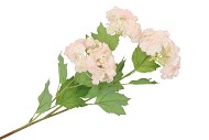 SILK VIBURNUM 3X LIGHT PINK 67CM
