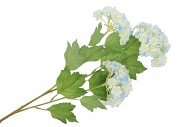 SILK VIBURNUM 3X LIGHT BLUE 67CM