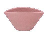 VINCI ROZE SCHAAL OVAAL 24X17X12CM