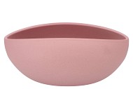 VINCI ROZE SCHAAL OVAAL 31X21X13CM