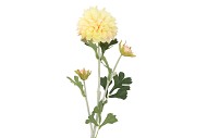 SILK DAHLIA 3X PEACH 65CM NM