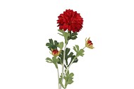SILK DAHLIA 3X RED 65CM NM