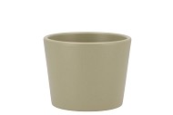 CERAMIC PISTACHE MATT POT 11X9,5CM