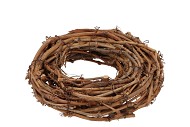 WREATH GRAPEWOOD 30CM