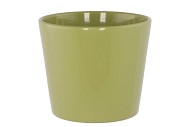 KERAMIEK POT GROEN AMAZONE 15CM