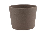 CERAMIC BROWN POT 11X9,5CM NM