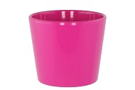 KERAMIEK POT PINK GLANS 13CM