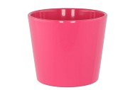 CERAMIC ROSE SHINY POT 15X13,5CM NM