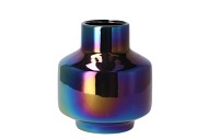 DAIRA PEARL BLACK VASE 14X16CM