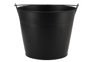 ZINC BASIC BLACK BUCKET 22,5X18CM