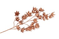 SILK DYE COPPER CLEMATIS 5X 63CM